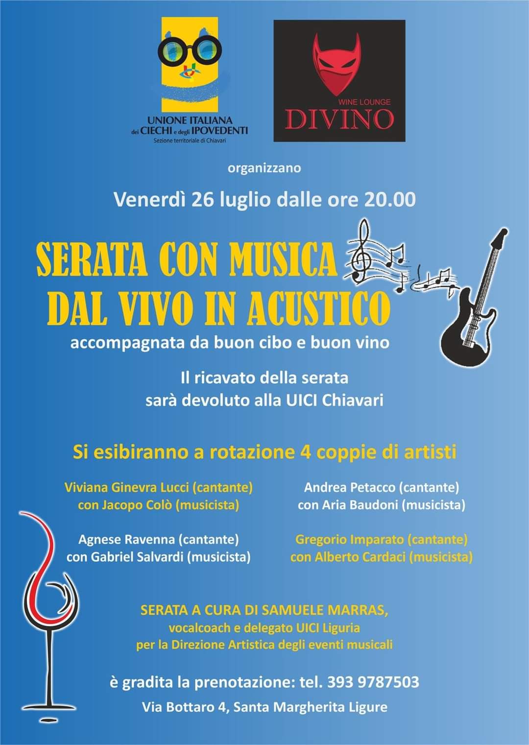 Aperitivo cantato